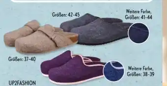 Aldi Süd Up2Fashion Damen Filzclogs Angebot