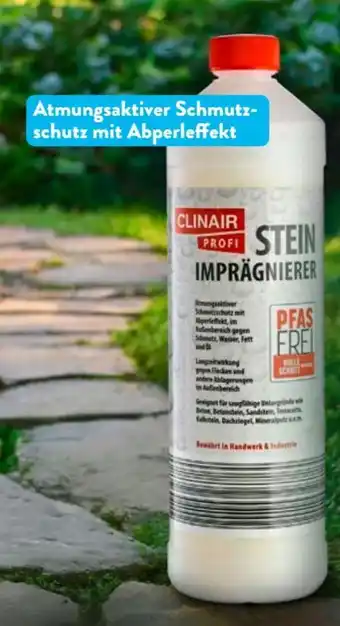 Aldi Süd Clinair Profi-Steinimprägnierer Angebot