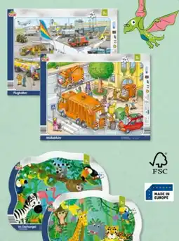 Aldi Süd Playland Rahmenpuzzle Angebot