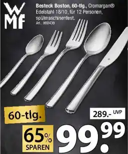 Zurbrüggen WMF Besteck Boston, 60-tlg., Cromargan Angebot