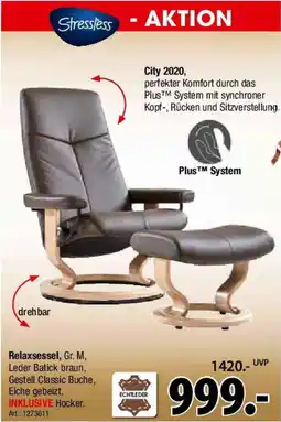 Zurbrüggen Stressless Relaxsessel Angebot