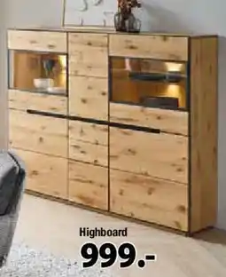 Zurbrüggen LINEA NATURA Highboard Angebot