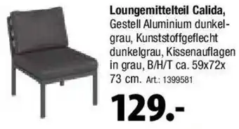 Zurbrüggen GARDEN ambia Loungemittelteil Calida Angebot