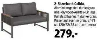 Zurbrüggen GARDEN ambia 2-Sitzerbank Calida Angebot