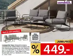 Zurbrüggen GARDEN ambia Loungegarnitur Tanee Angebot