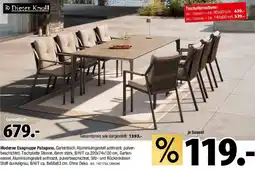 Zurbrüggen Dieter Knoll Moderne Essgruppe Patagona Angebot