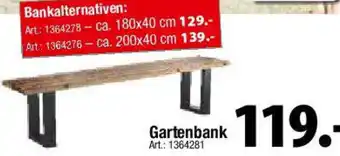 Zurbrüggen Gartenbank Angebot