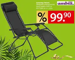 Zurbrüggen GARDEN ambia Gartenliege Makaha Angebot