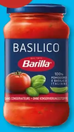 Aldi Süd Barilla Pasta Sauce Basilico Angebot