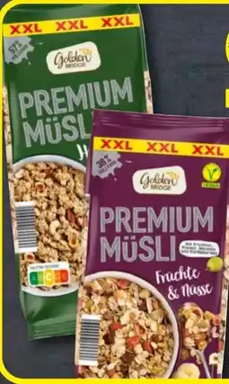 Aldi Süd Golden Bridge Premium-Müsli XXL Angebot