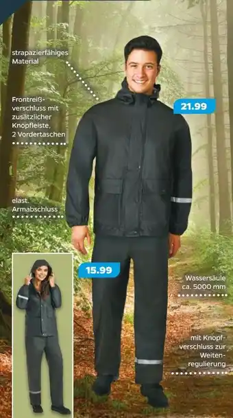 NETTO Unisex Regenkleidung Jacke Angebot