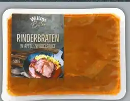 NETTO Willms Rinderbratenscheibe Apfel-Zwiebelsauce Angebot