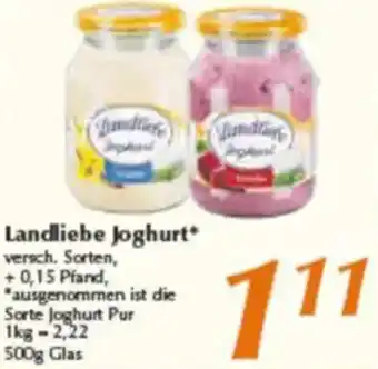 inkoop Landliebe Joghurt Angebot