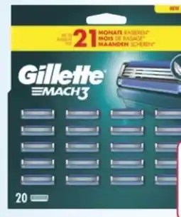 Rossmann Gillette Mach3 Rasierklingen Angebot