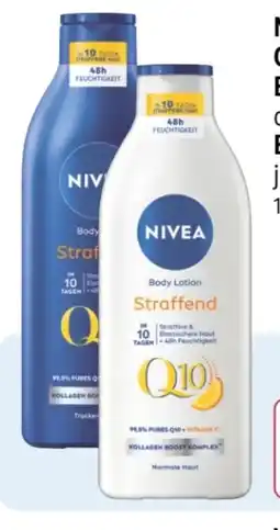 Rossmann Nivea Q10 Straffende Body Milk Angebot