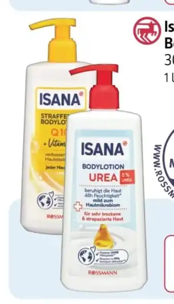 Rossmann Isana Bodylotion Angebot