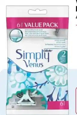 Rossmann Gillette Simply Venus Einwegrasierer Angebot