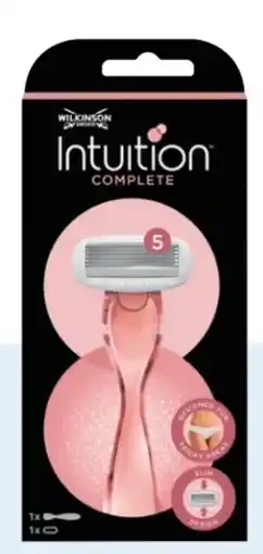 Rossmann Wilkinson Sword Intuition Complete Rasierklingen Angebot