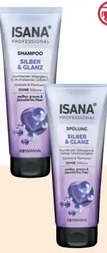 Rossmann Isana Professional Shampoo Silber & Glanz Angebot