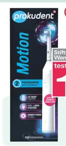 Rossmann Prokudent Elektrische Zahnbürste Motion Angebot