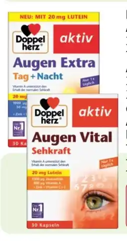 Rossmann Doppelherz Augen Extra Angebot