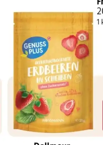 Rossmann Genuss Plus Gefriergetrocknete Früchte Angebot