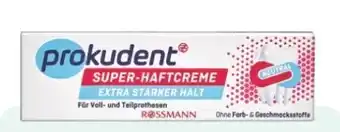 Rossmann Prokudent Super-Haftcreme Angebot