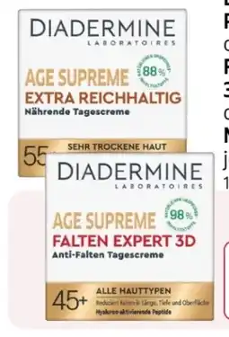 Rossmann Diadermine Age Supreme Extra Reichhaltig Angebot