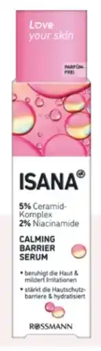 Rossmann Isana Calming Barrier Serum Angebot