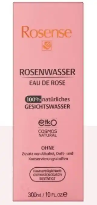 Rossmann Rosense Rosenwasser Angebot