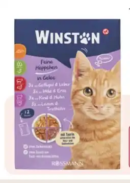 Rossmann Winston Feine Häppchen Katzennahrung Angebot