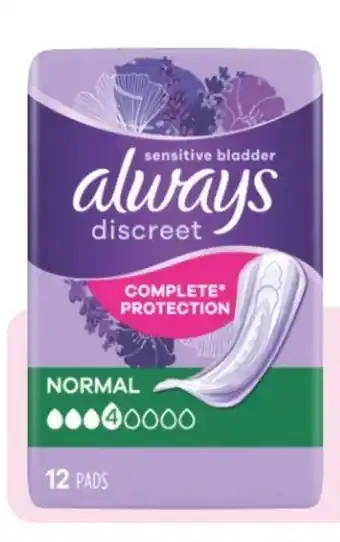 Rossmann Always Discreet Einlagen Angebot