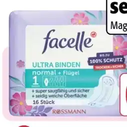 Rossmann Facelle Ultra-Binden Angebot