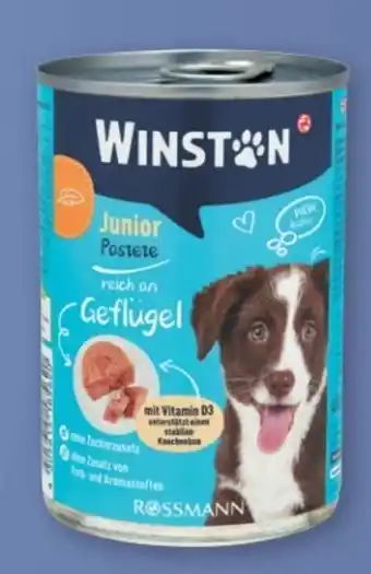 Rossmann Winston Junior Pastete Angebot