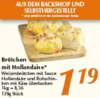 inkoop Brötchen mit Hollandaise Angebot