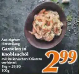 inkoop Garnelen in Knoblauchöl Angebot