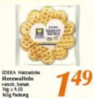 inkoop Edeka Herzstücke Herzwaffeln Angebot