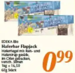 inkoop EDEKA Bio Haferbar Flapjack Angebot