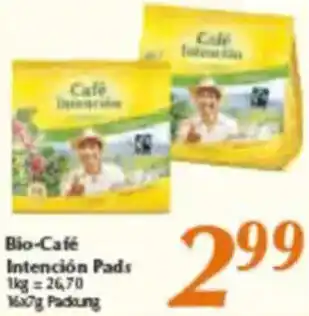 inkoop Bio-Café Intención Pads Angebot