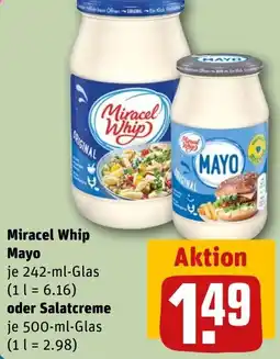 REWE Miracel Whip Mayo oder Salatcreme Angebot