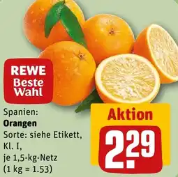 REWE Orangen Angebot