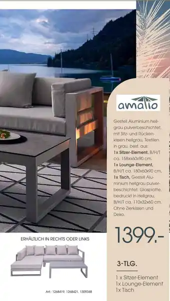 Zurbrüggen Amalio lounge set willis Angebot