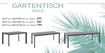 Zurbrüggen Gartentisch arild Angebot