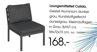 Zurbrüggen Calida loungemittelteil Angebot