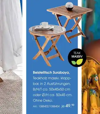 Zurbrüggen Xora beistelltisch surabaya Angebot