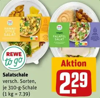 REWE REWE to go Salatschale Angebot