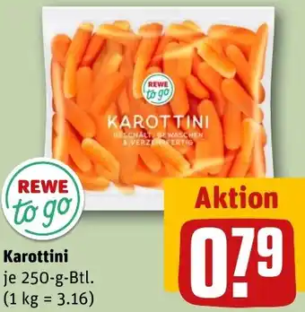 REWE REWE to go Karottini Angebot