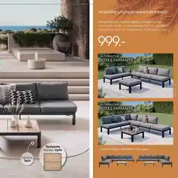 Zurbrüggen Ambia garden moderne loungegarnitur indigo Angebot