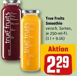 REWE True Fruits Smoothie Angebot