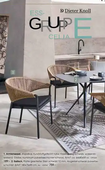 Zurbrüggen Dieter knoll ess-gruppe celia Angebot